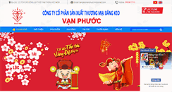 Desktop Screenshot of bangkeovanphuoc.com.vn